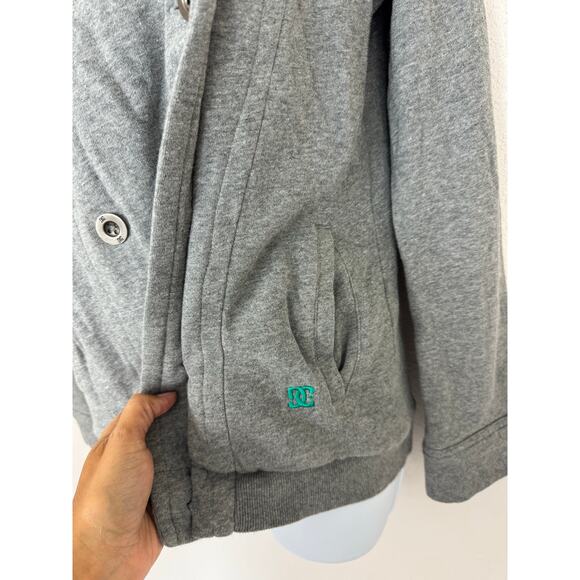 DC Apparel Division Gray Button Jacket Size M - Picture 4 of 6